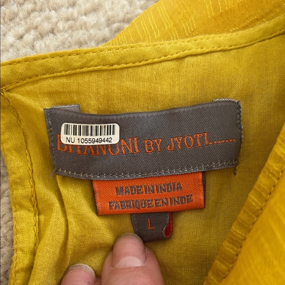 Mustard Yellow One-Shoulder Ruffle Dress - Picture 2 of 3